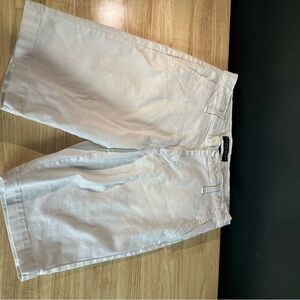 U.S. Polo Assn. Men's Cream Flat Front Shorts